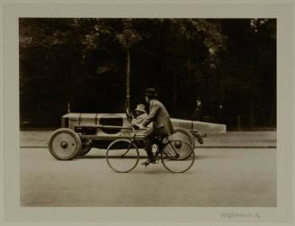 1912: Paris. The Singer racing car: 'Bunny III'