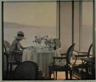 1920 - Cap d'Antibes Bibi at the opening of the new Eden-Roc restaurant