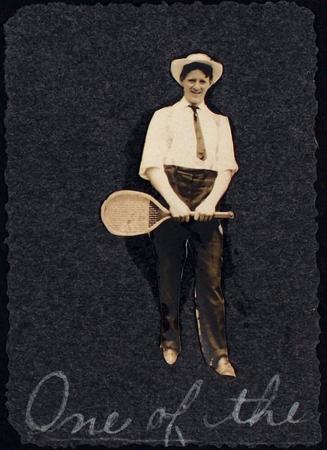 [person with tennis racket, "One of the"]