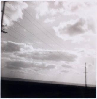 [landscape with clouds and power lines]
