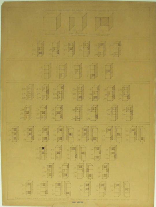 47 Three-Part Variations on 3 Different Kinds of Cubes