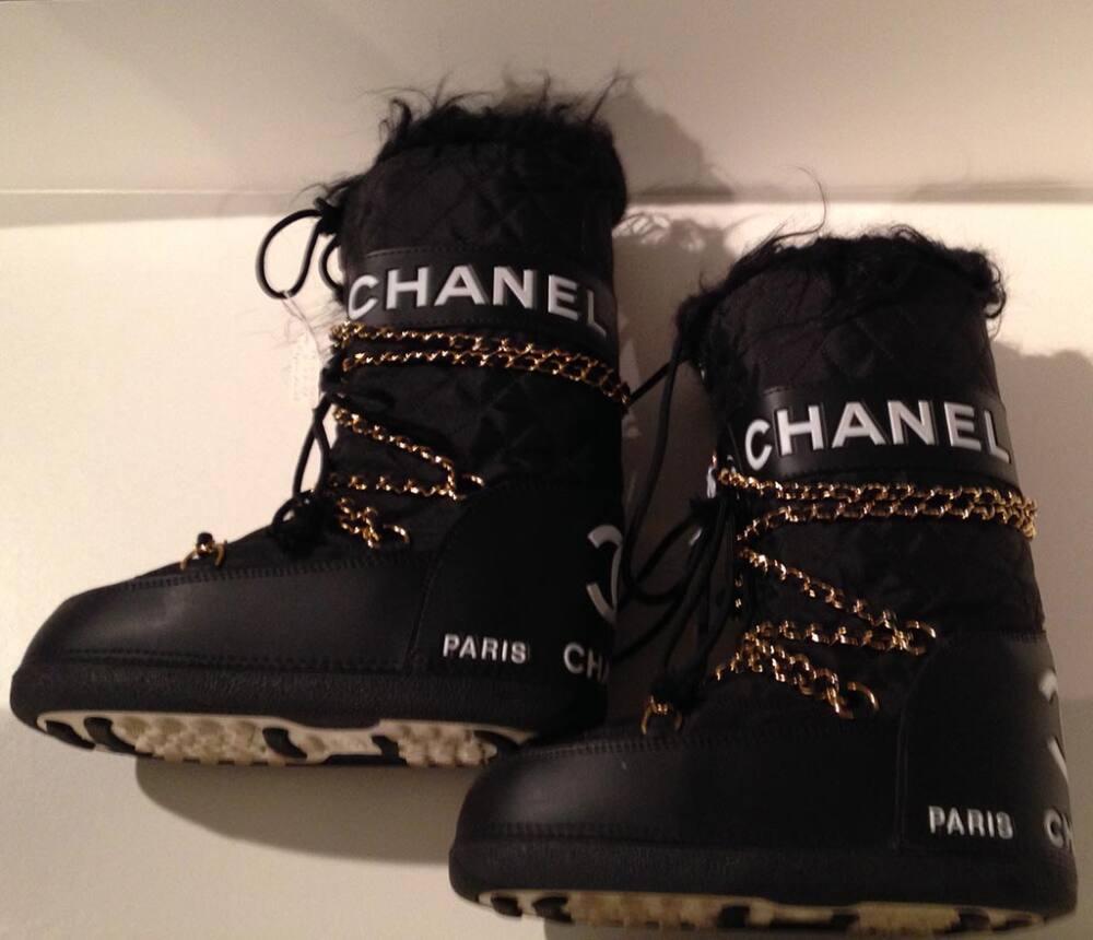 Chanel ski clearance boots