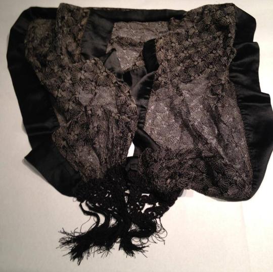 Oblong Fringed Scarf or Shawl