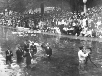 Baptizing in San Pedro