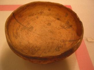 Bowl with Geometric and Serpent Designs