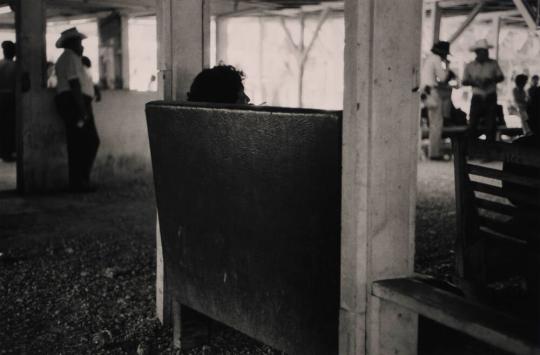 Untitled (woman smoking on bench)