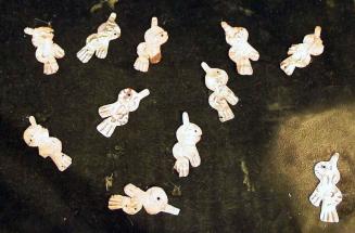 Eleven Foil Hummingbird Pendants