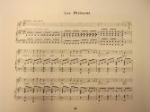 Music for "Les Pêcheurs"