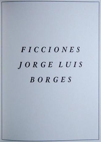 Ficciones (Fictions)