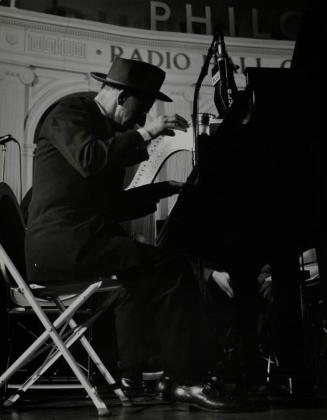 Jimmy Durante at Piano