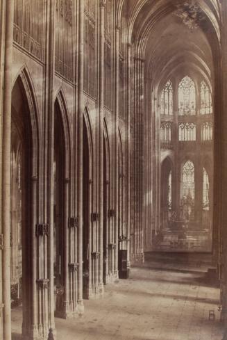 Interior of the Cathedral of Saint Ouen, Rouen