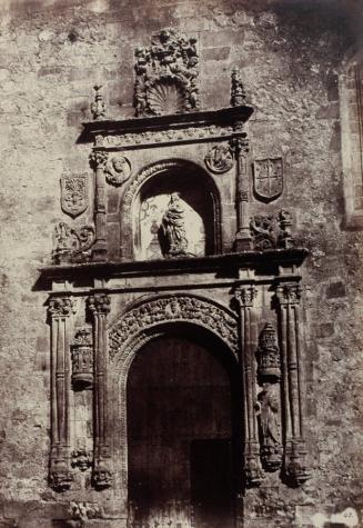 Salamanca. Puerta del Convento de las Duenas