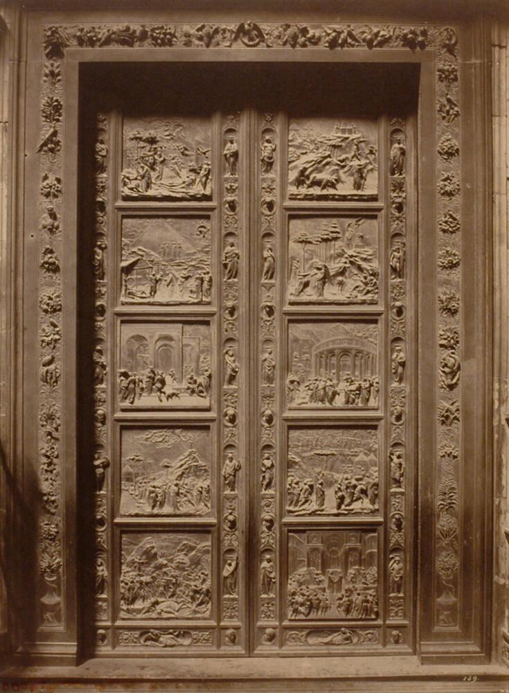 Lorenzo Ghiberti's bronze door, Gates of Paradise, Baptistery of