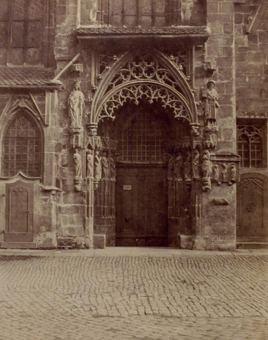 Nuremberg - Église St. Sebald, Porche du Nord