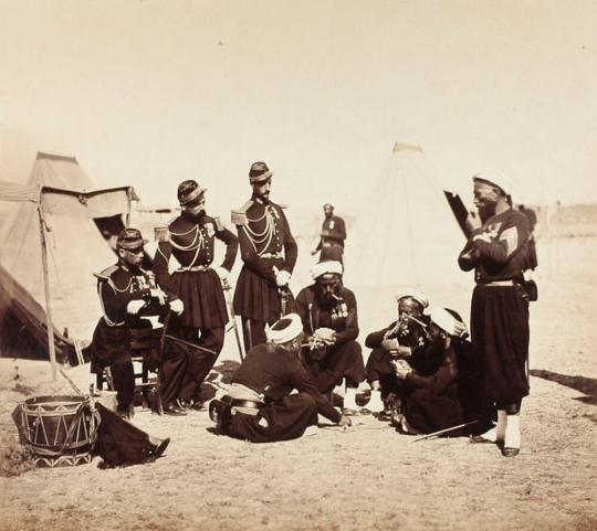 Zouave at Card Play