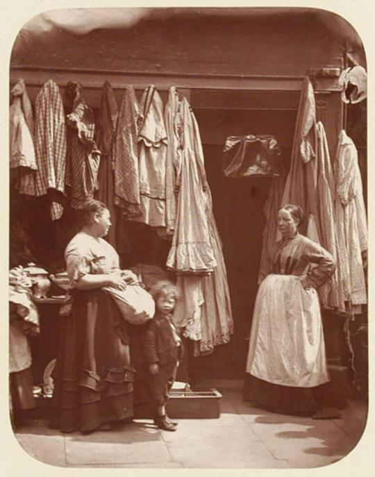 An Old Clothes' Shop, Seven Dials