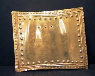 Rectangular Pectoral with Beaded Perimeter