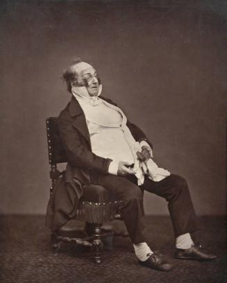 Henry Monnier in Character as Monsieur Prudhomme