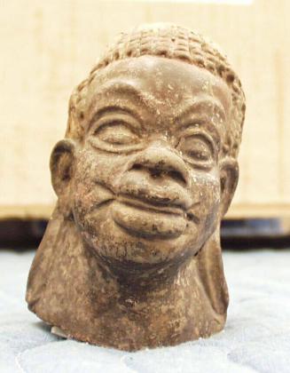 Bust of an African