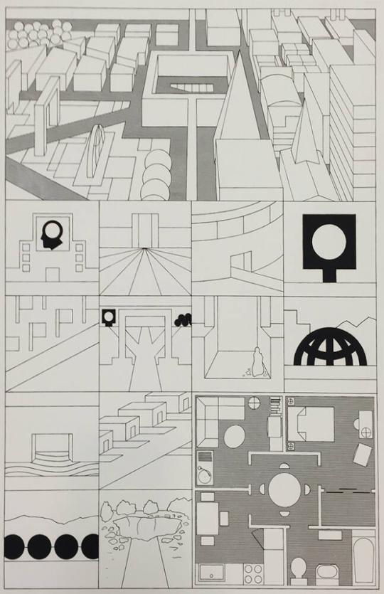 City Plan Model Perspective