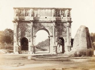 Arch of Constantine and the Meta Sudans Fountain
