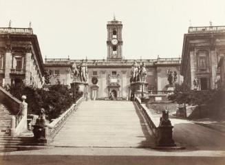 Steps Leading up to the Piazza del Campidoglio on the Capitoline Hill