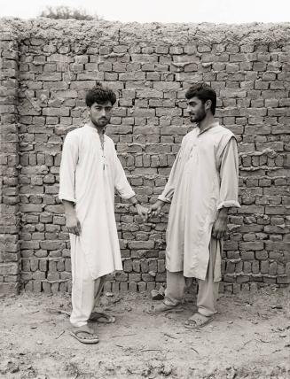 Dr. Ahmed Jan's Son and Friend, Afghan Refugee Village, Northwestern Frontier Province, Pakistan