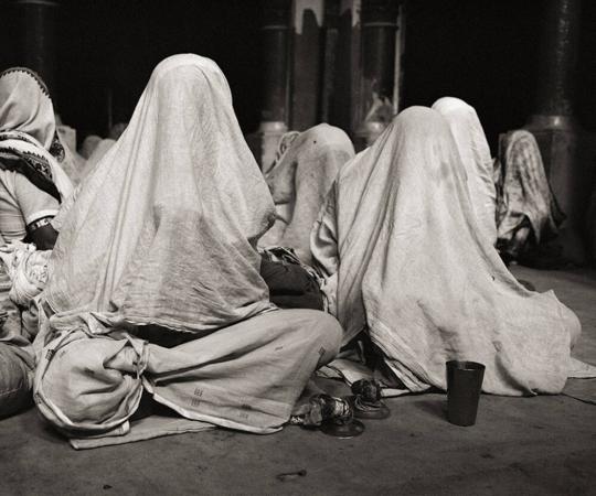 Private Prayer with Krishna, Bhajan Ashram, Vrindavan, India