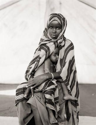 Jamaa Abdullai and Her Brother Adan, Somali Refugee Camp, Mandera, Kenya