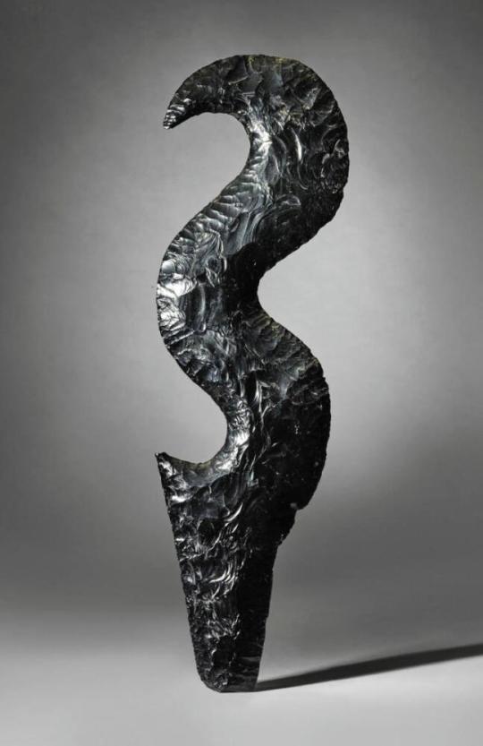 Eccentric Sculpture of a Serpent