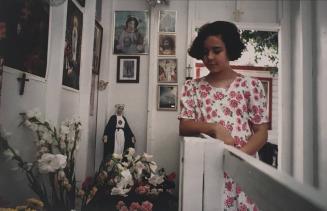 Miraida Martinez Stands in the Shrine...