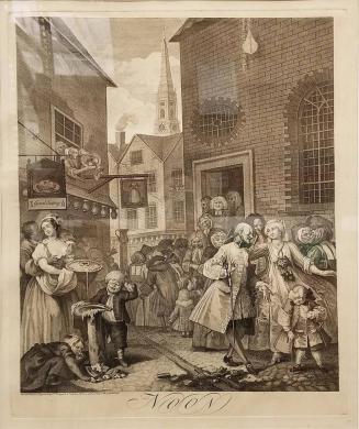 The Four Times of the Day, Plate II: Noon