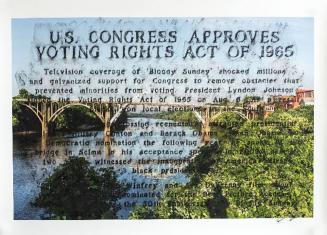 U.S. Congress Approves Voting Rights Act of 1965