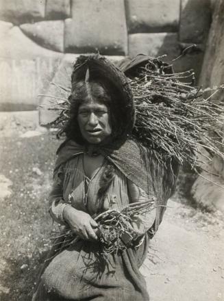 [Woman Gathering Sticks, Peru]