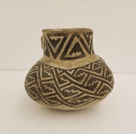 Four-lobed Jar with Step Motif