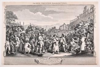 Industry and Idleness, Plate XI:  The Idle 'Prentice Executed at Tyburn