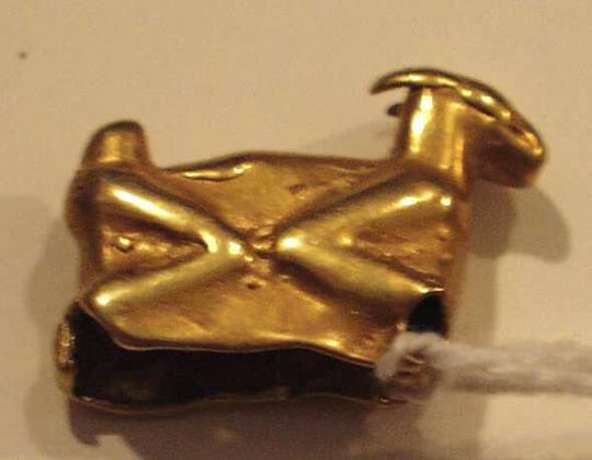 Figural Pendant of a Llama