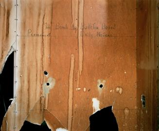 Bomb squad bulletin board, abandoned airbase control room
