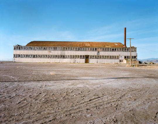 The Hangar that held the bomber Enola Gay