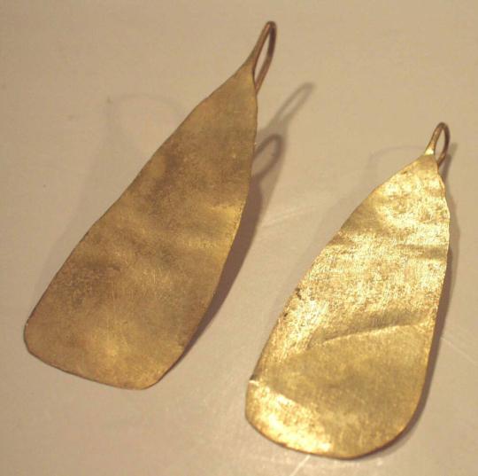Pair of "Leaf" Earrings