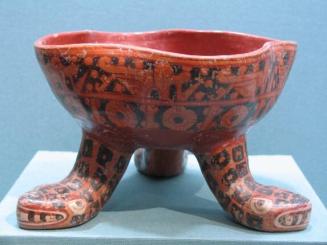 Four-lobed Bowl with Serpent Feet