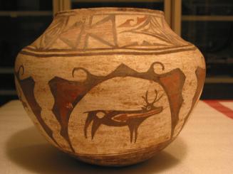 Jar (Olla) with Deer