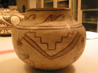 Jar (Olla) with Geometric and Floral Designs