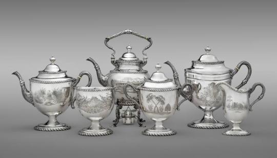 Six-piece Tea and Coffee Service