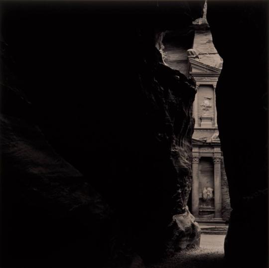 El Khazneh from the Siq, Petra, Jordan