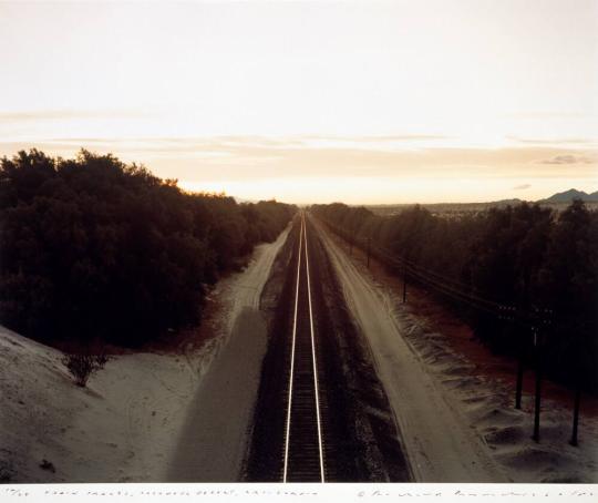 Train Tracks, Colorado Desert, California