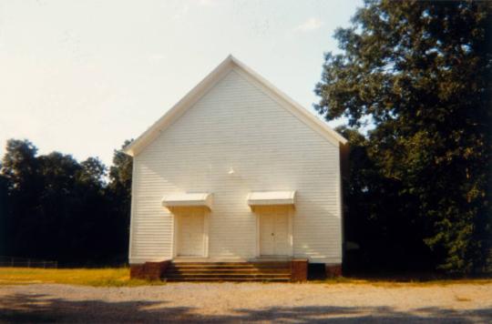 Church between Greensboro and Marion, Alabama