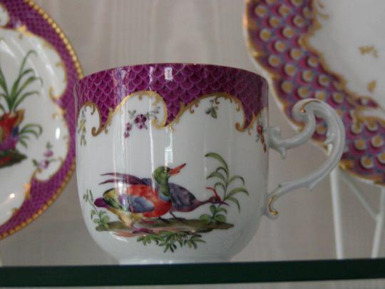 Cup, part of cup and saucer