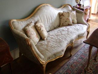 Pair of Louis XIV Neoclassical Style Cream Painted French Bergere Arm — The  Art of Antiquing