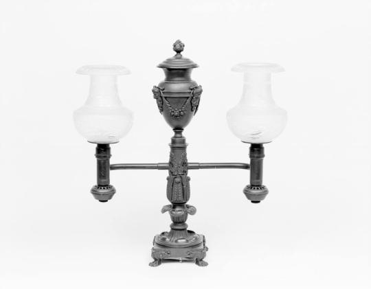 Argand Lamp (one of a pair)